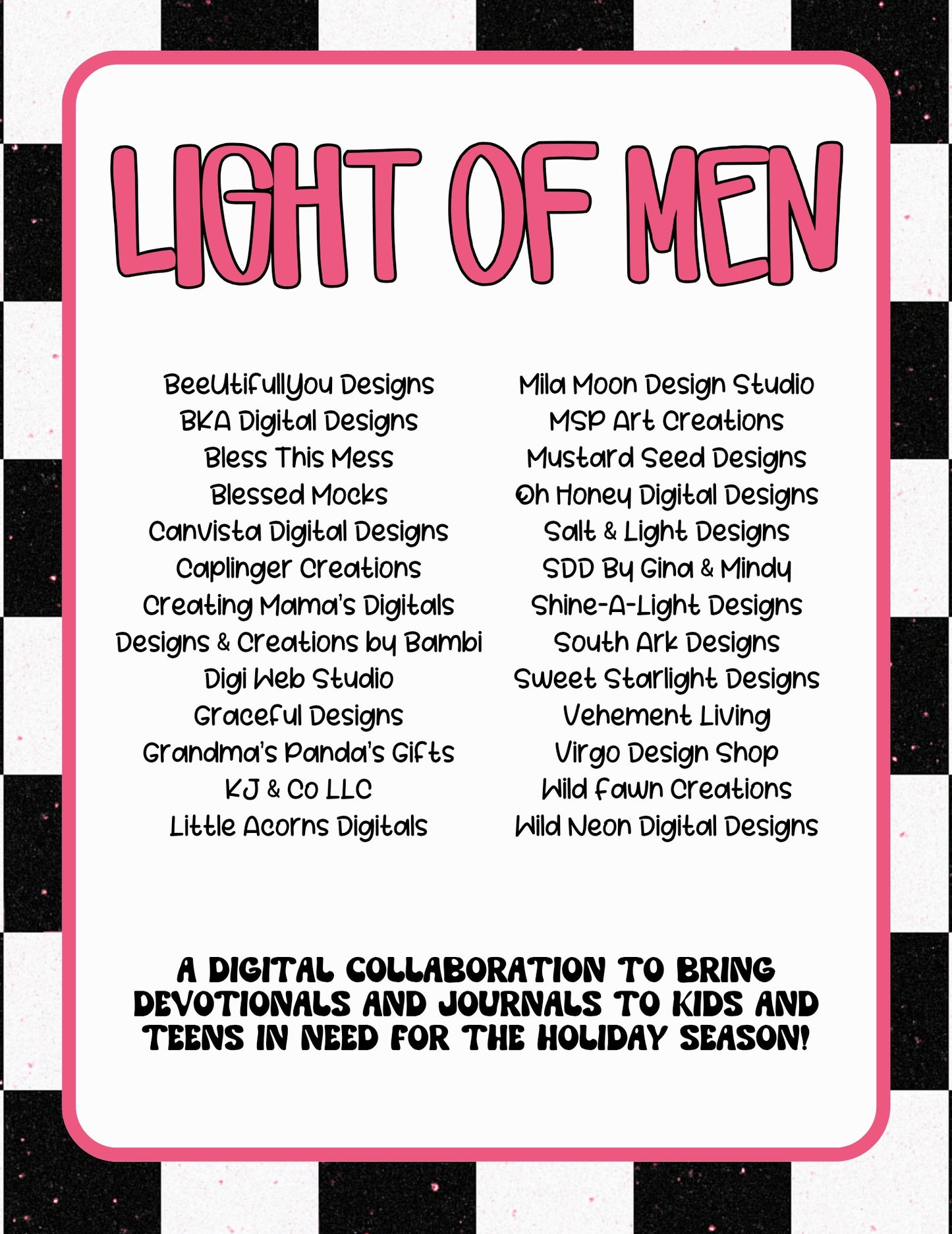 Light of Men Fundraiser