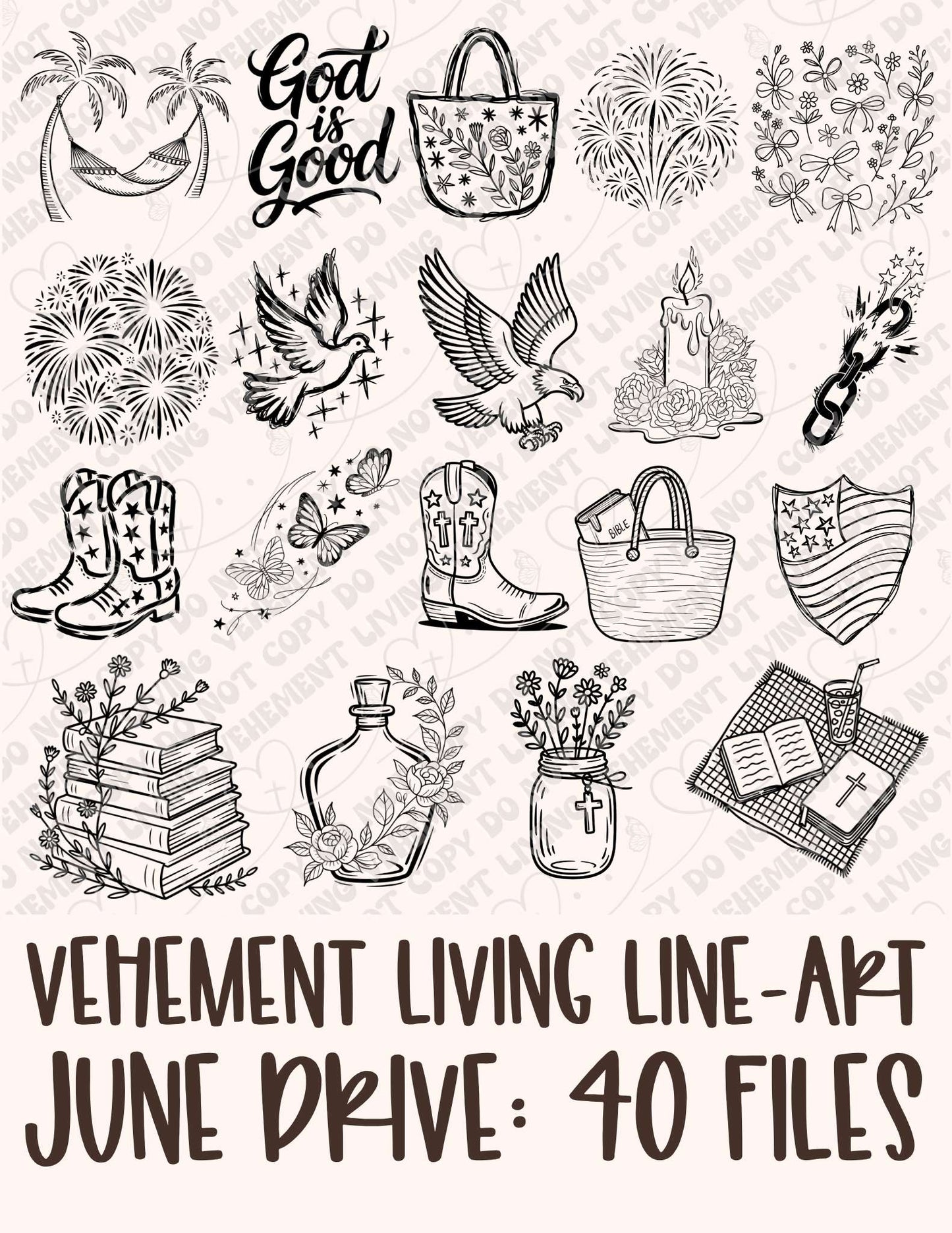June 2026 Lineart