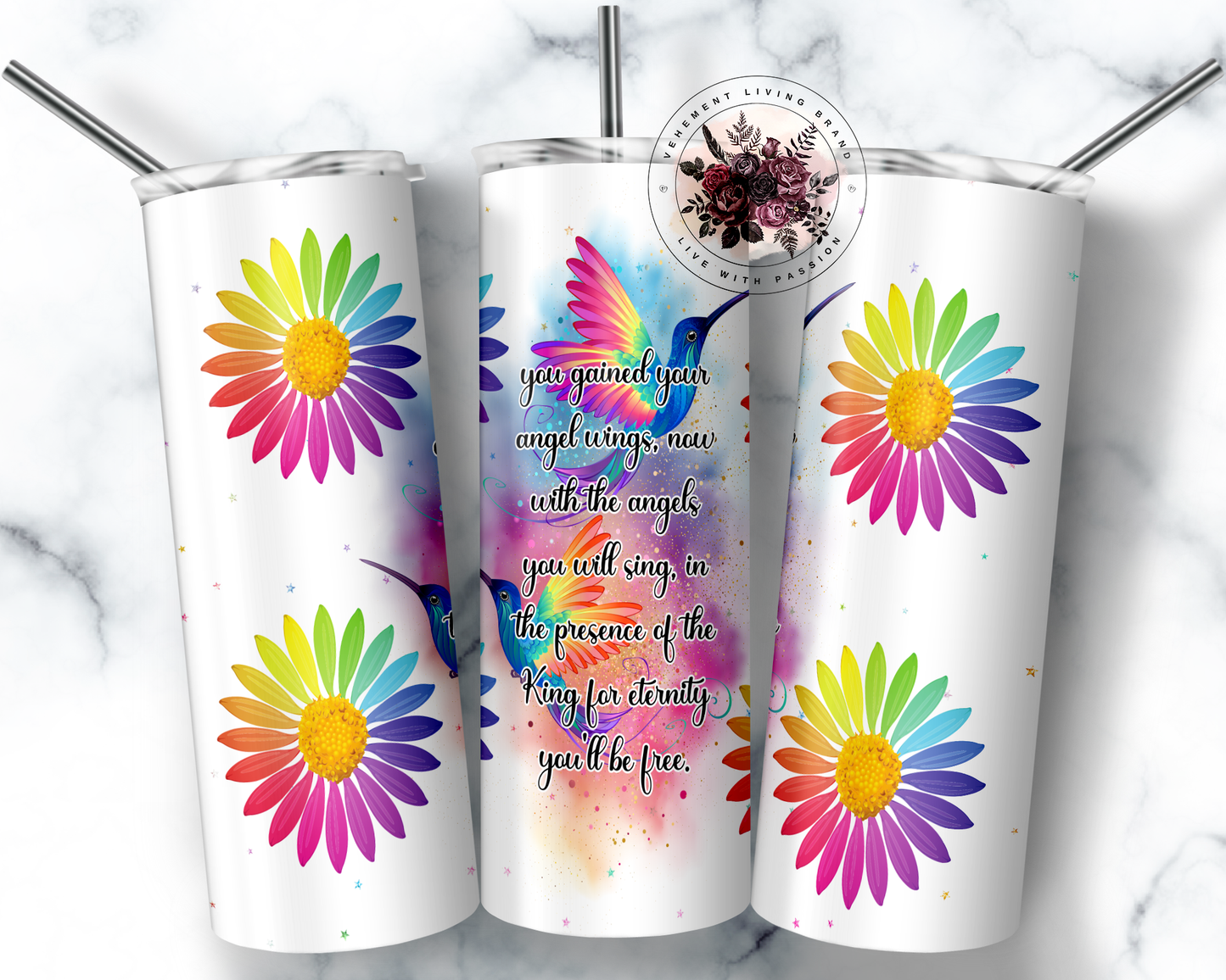 you gained your angel wings rainbow