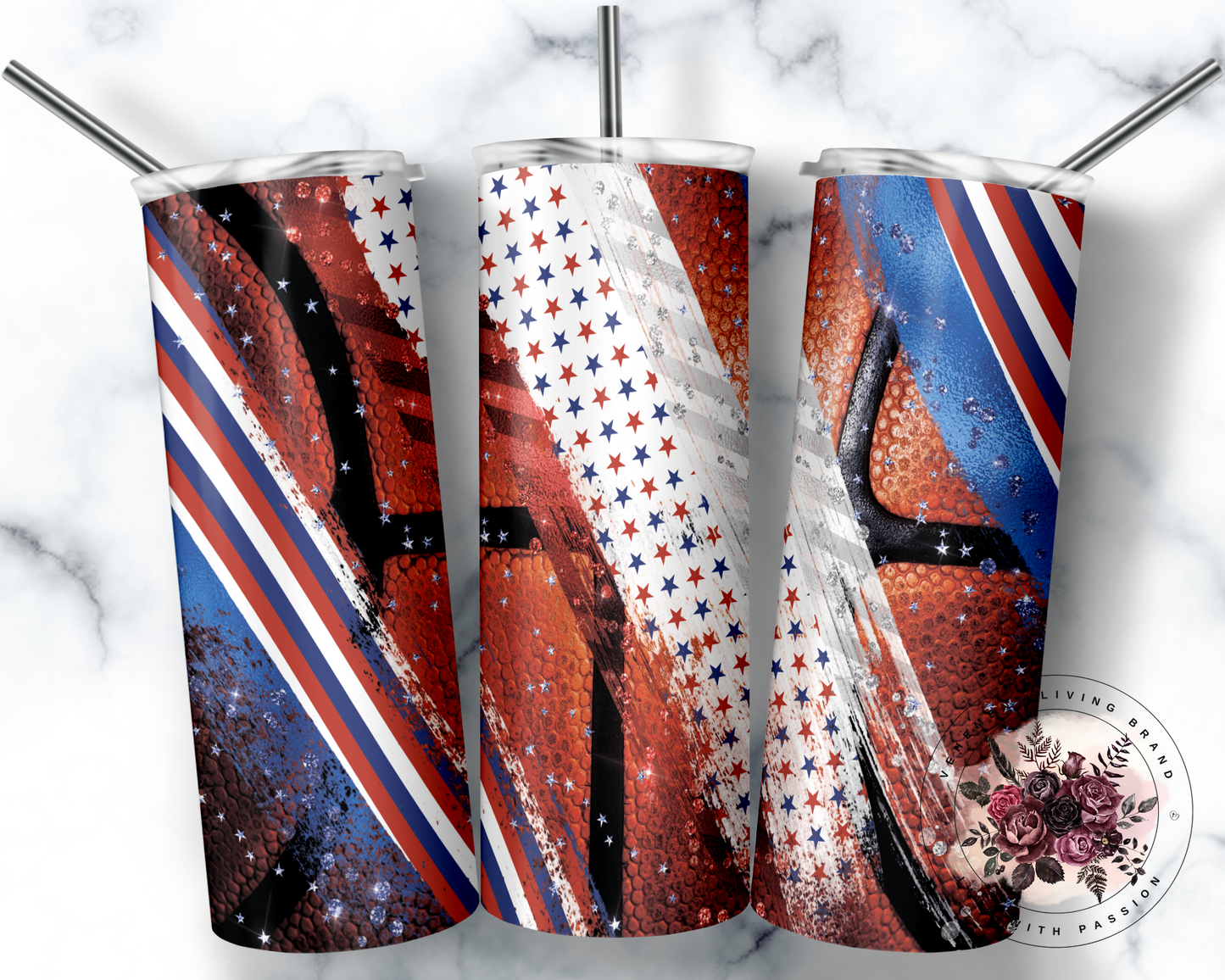 Basketball Stars & Stripes