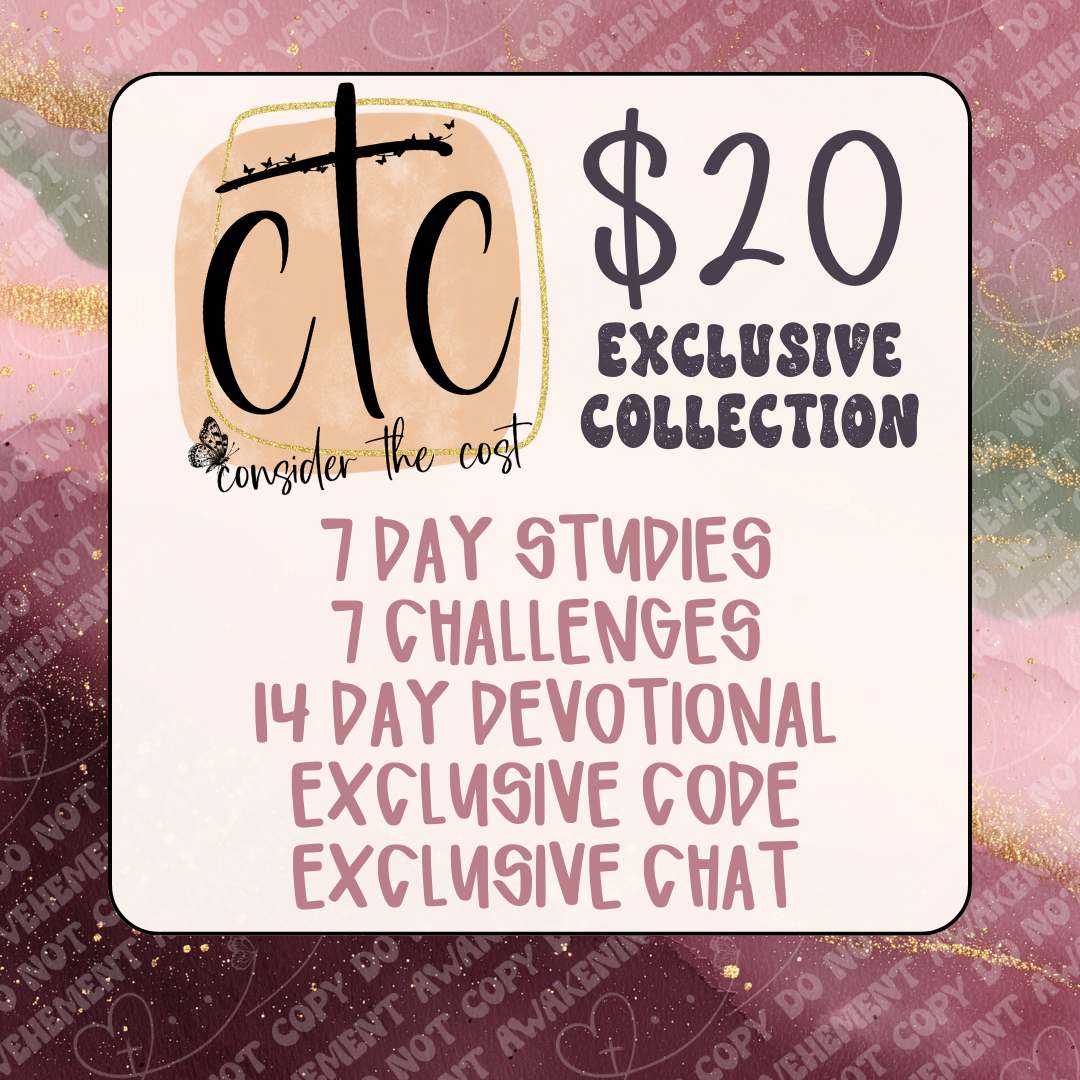 Consider the Cost: What it Means to Follow Jesus