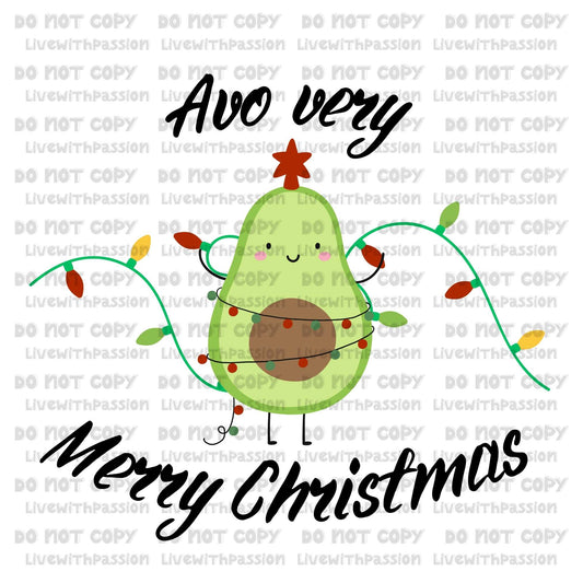 Avo Very Merry Christmas digital