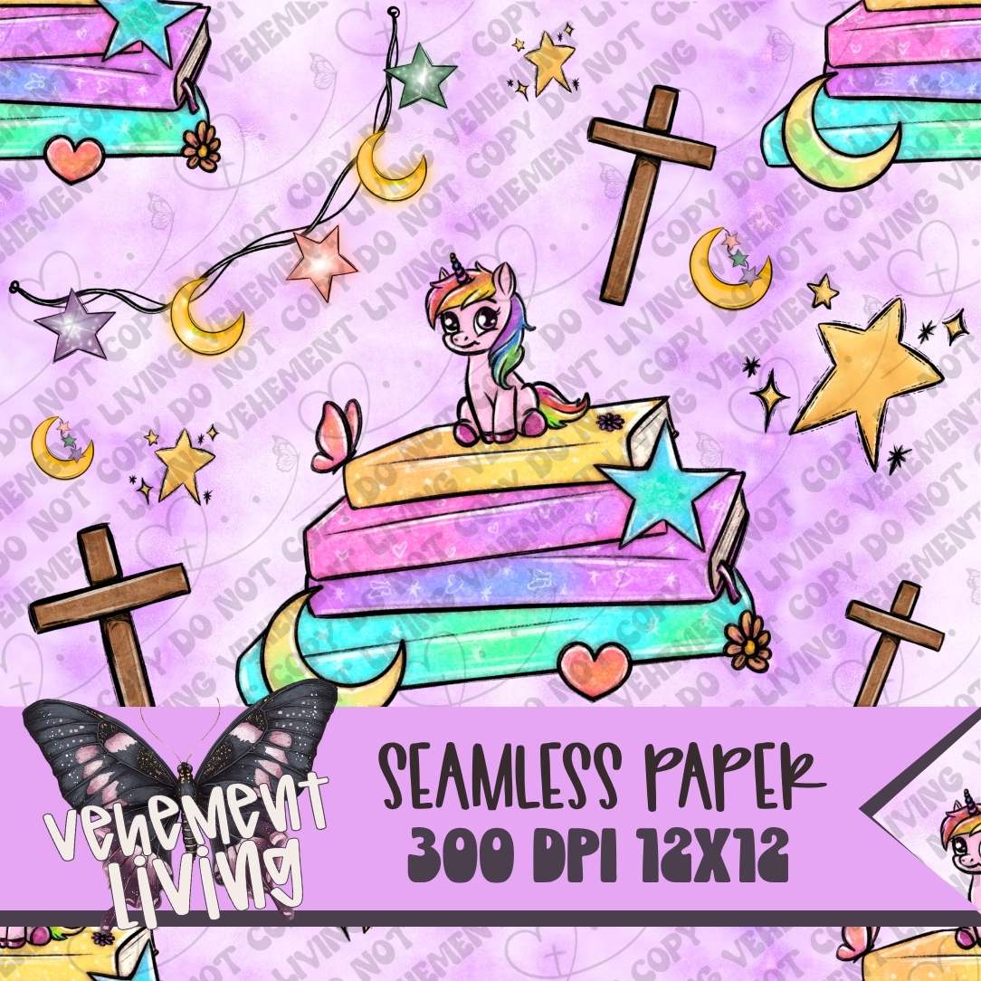 Unicorn Books Seamless Paper