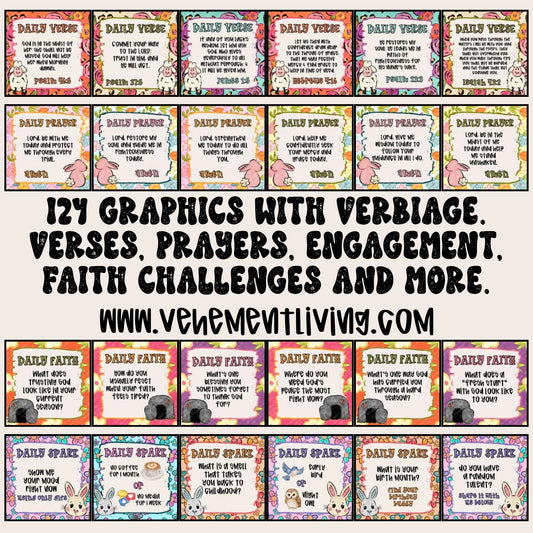 March Content Pack (124 Graphics)