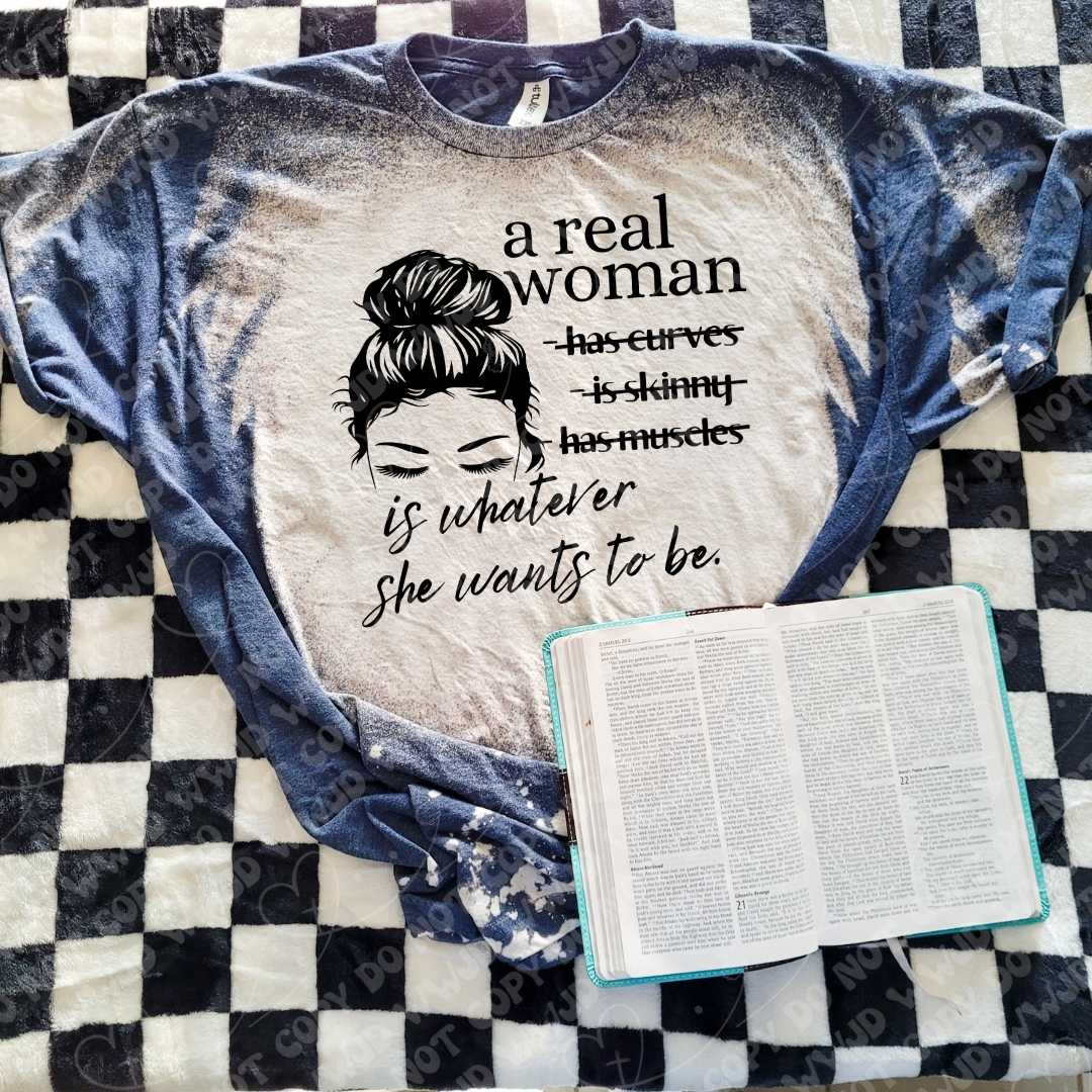 A Real Woman digital design