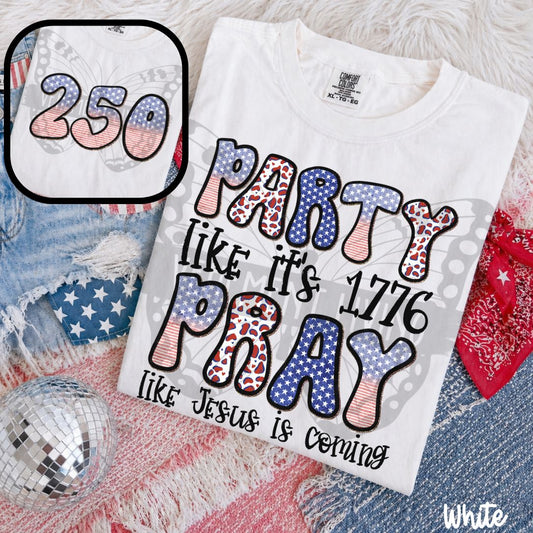 Party Like it's 1776 digital design
