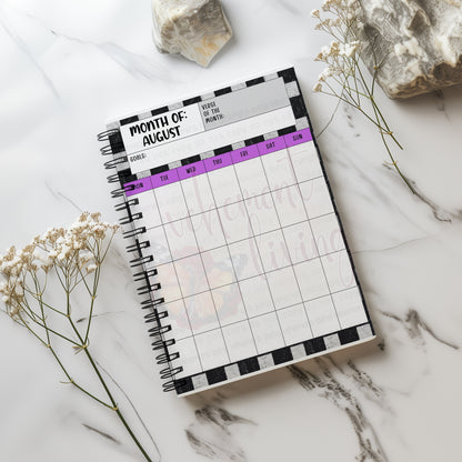 Homeschool Planner Homeschool Mom Life Checkered