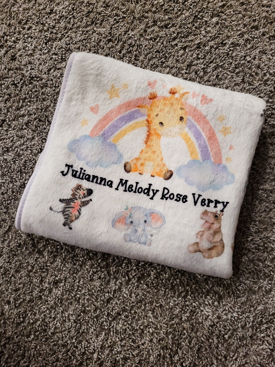 Custom Baby Blanket