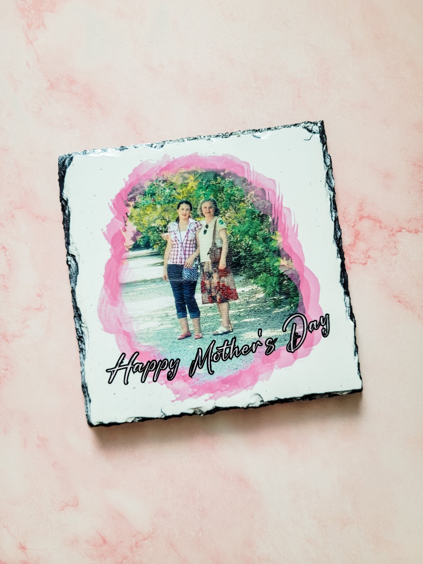 Custom photo plaque
