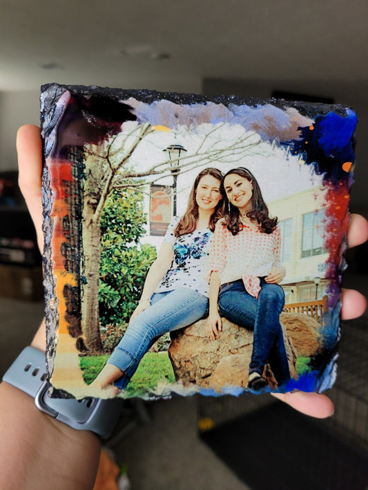 Custom photo plaque