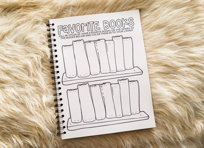 Kids Reading Log for Girls