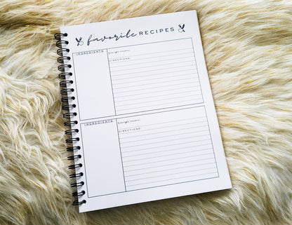 16 Week Meal Planning Journal
