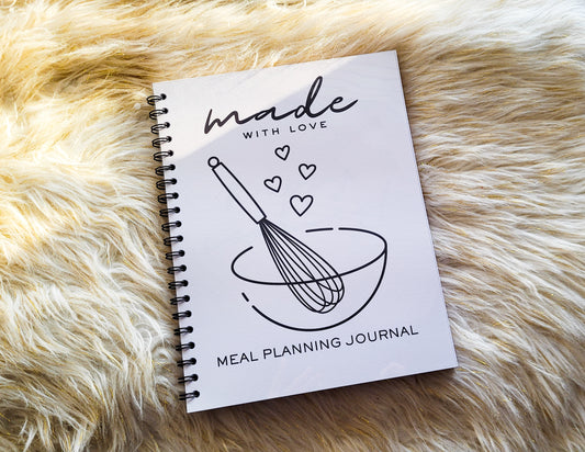 16 Week Meal Planning Journal