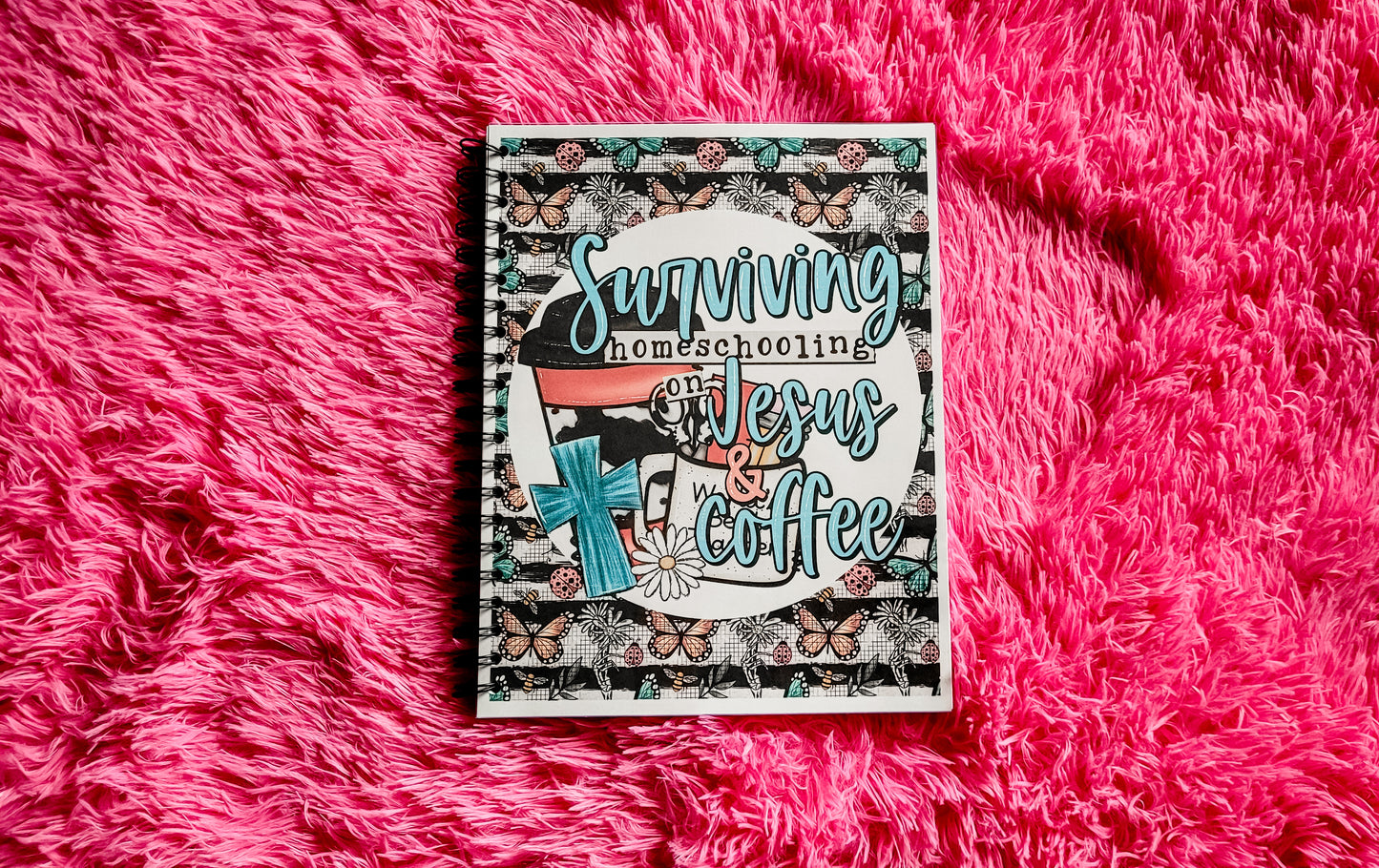 Homeschool Planner Jesus & Coffee