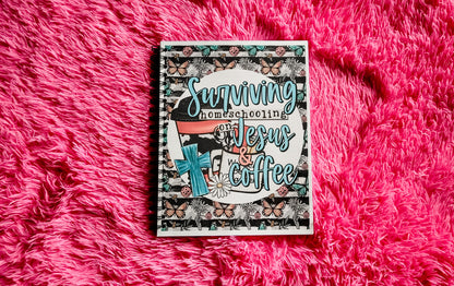 Homeschool Planner Jesus & Coffee