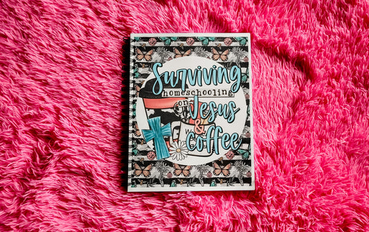 Homeschool Planner Jesus & Coffee
