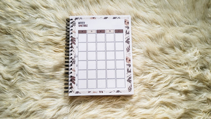 teacher checkered pencil planner