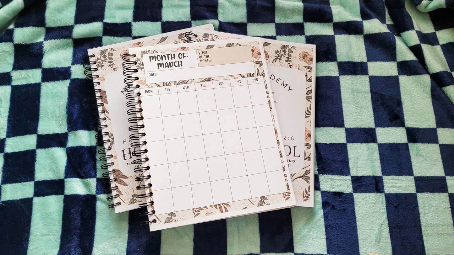 Homeschool Planner Mama's Academy