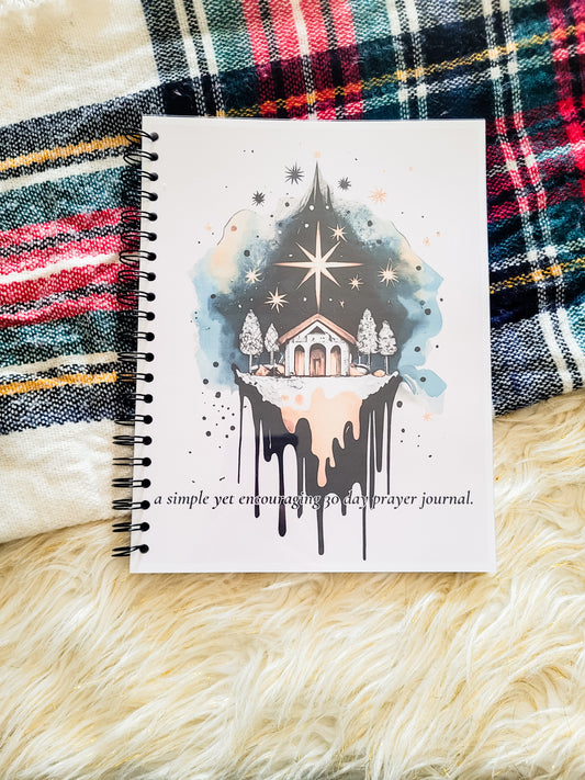 Pink Christmas 30 Day Guided Prayer Journal