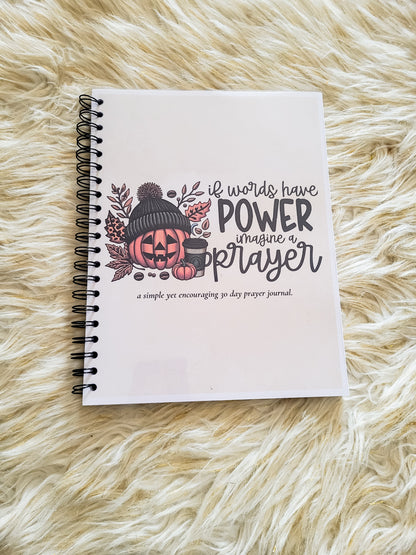 Harvest Theme 30 Day Prayer Journal