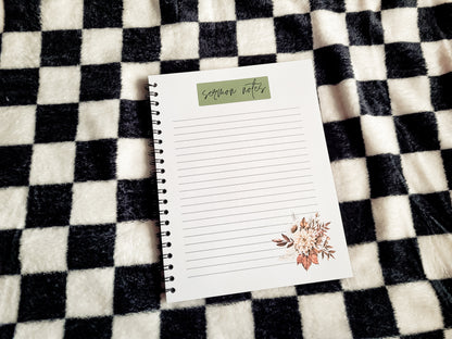 Sunday Notes Fall Version