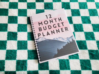 12 Month Budget Planner