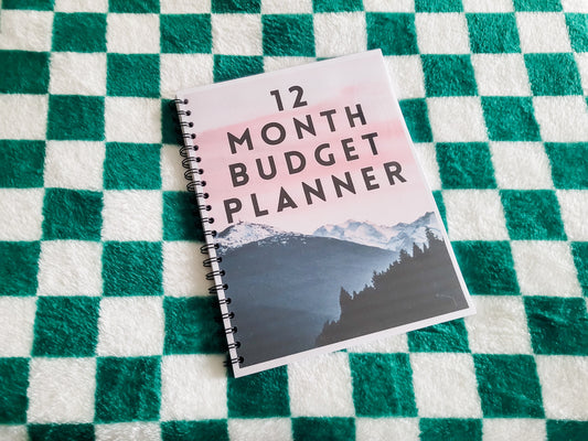 12 Month Budget Planner