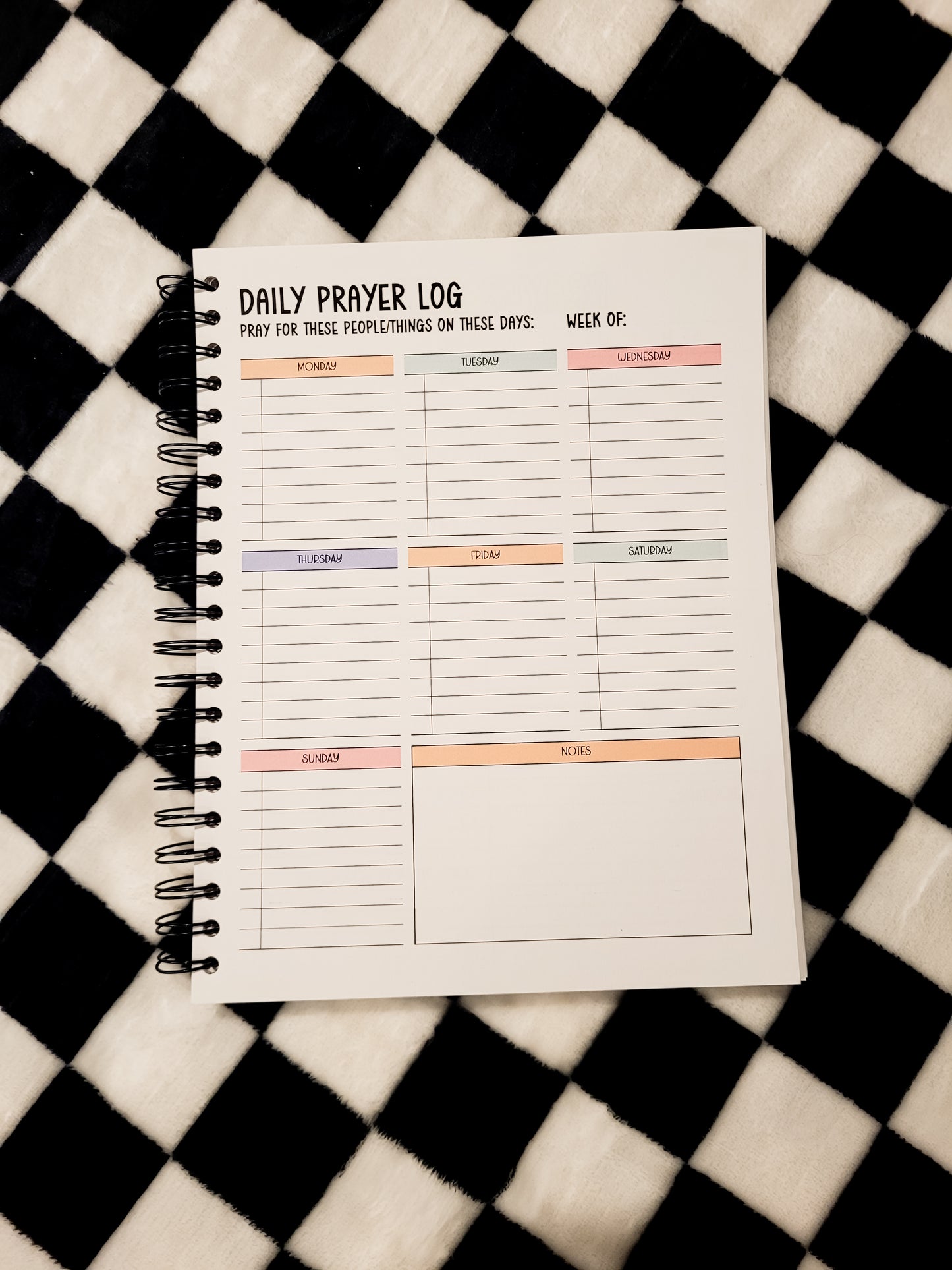 2025 Prayer Journal (52 Weeks)