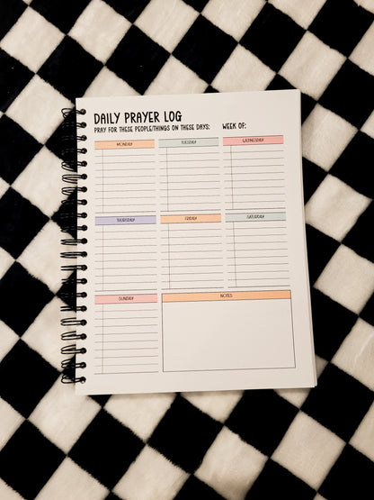 2025 Prayer Journal (52 Weeks)