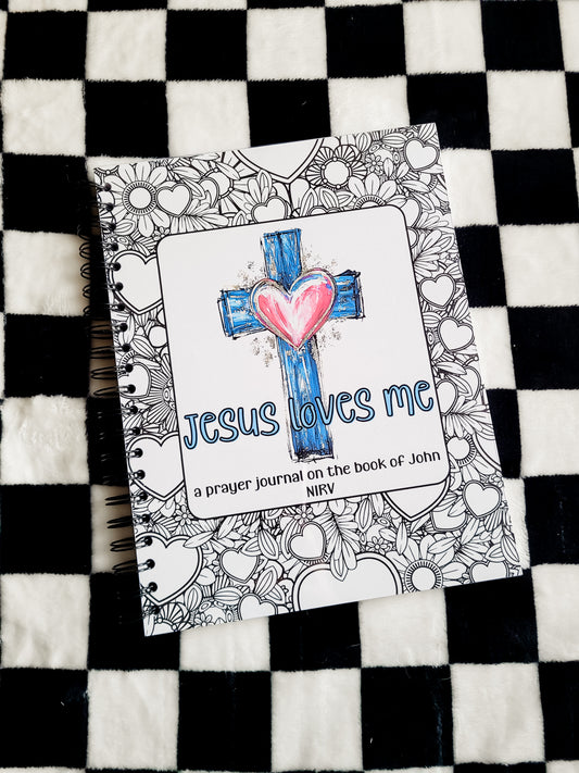 John Prayer Journal Blue Cover NIRV