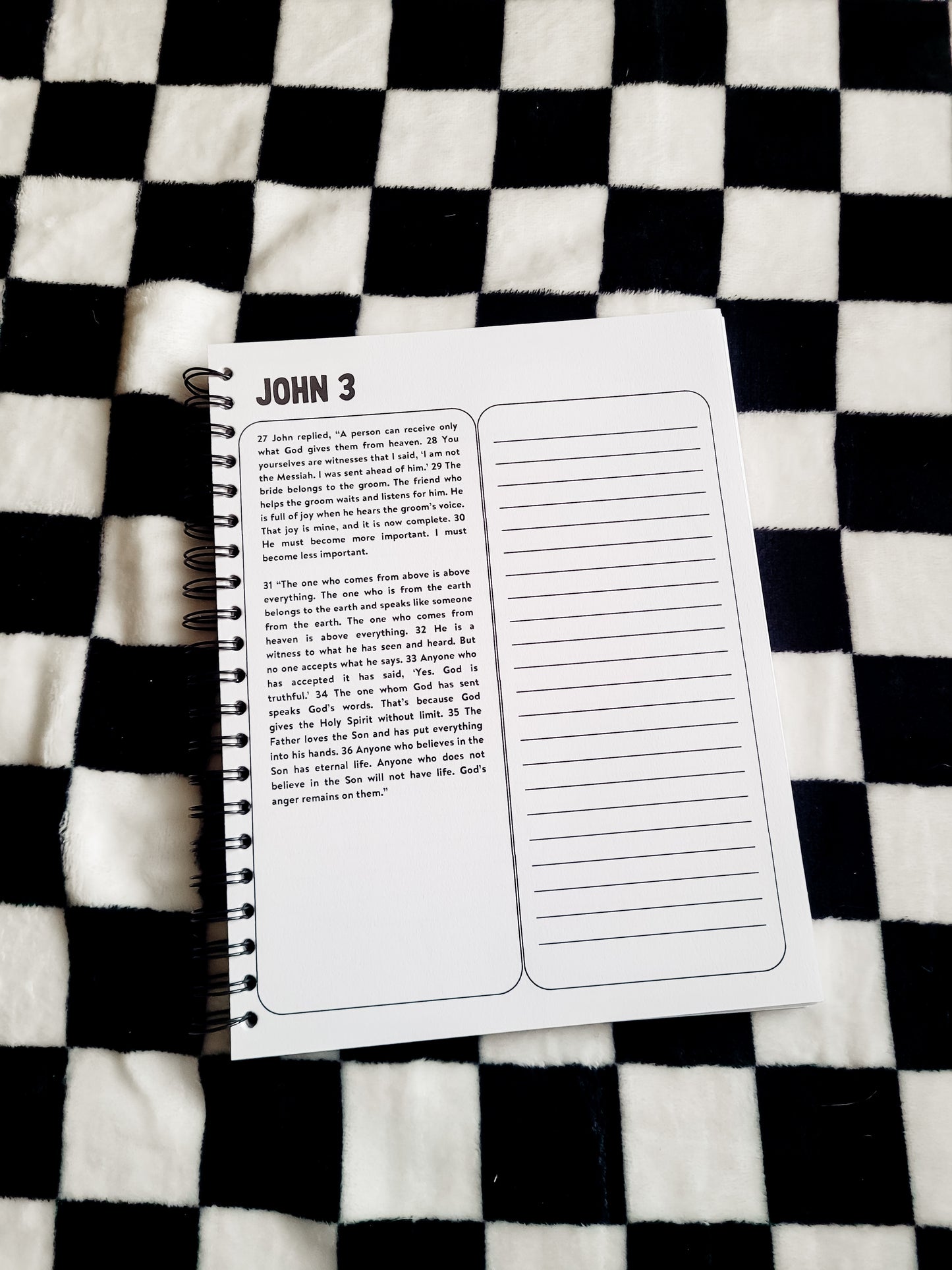 John Prayer Journal Pink Cover NIRV