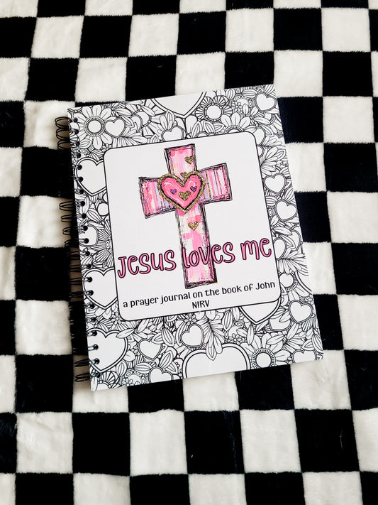 John Prayer Journal Pink Cover NIRV