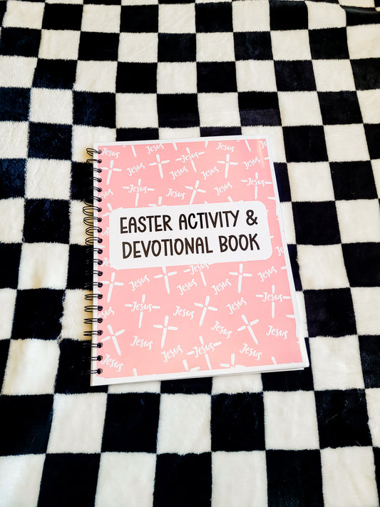 Activity and Devotional Book for Kids (pink)