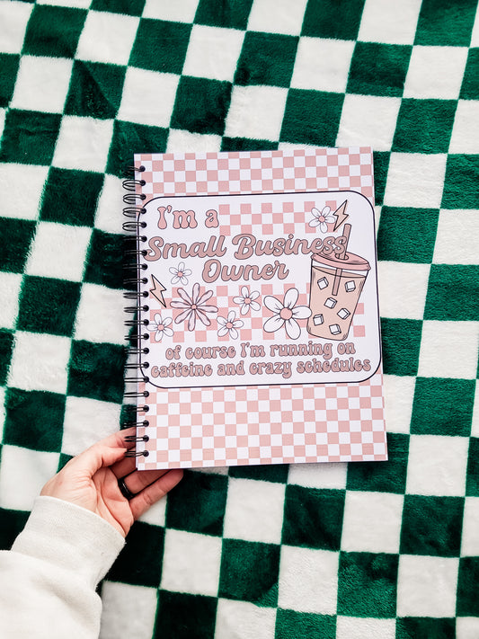 Small Business Caffeine & Chaos Marketing Planner