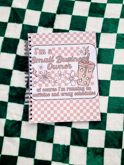 Small Business Caffeine & Chaos Marketing Planner