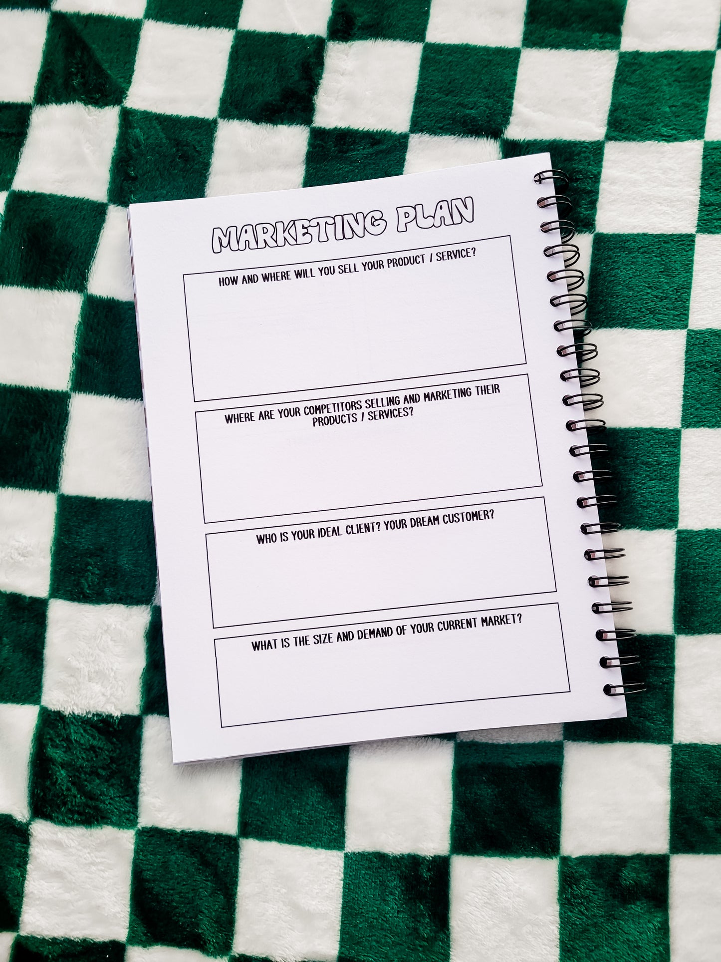 Small Business Caffeine & Chaos Marketing Planner
