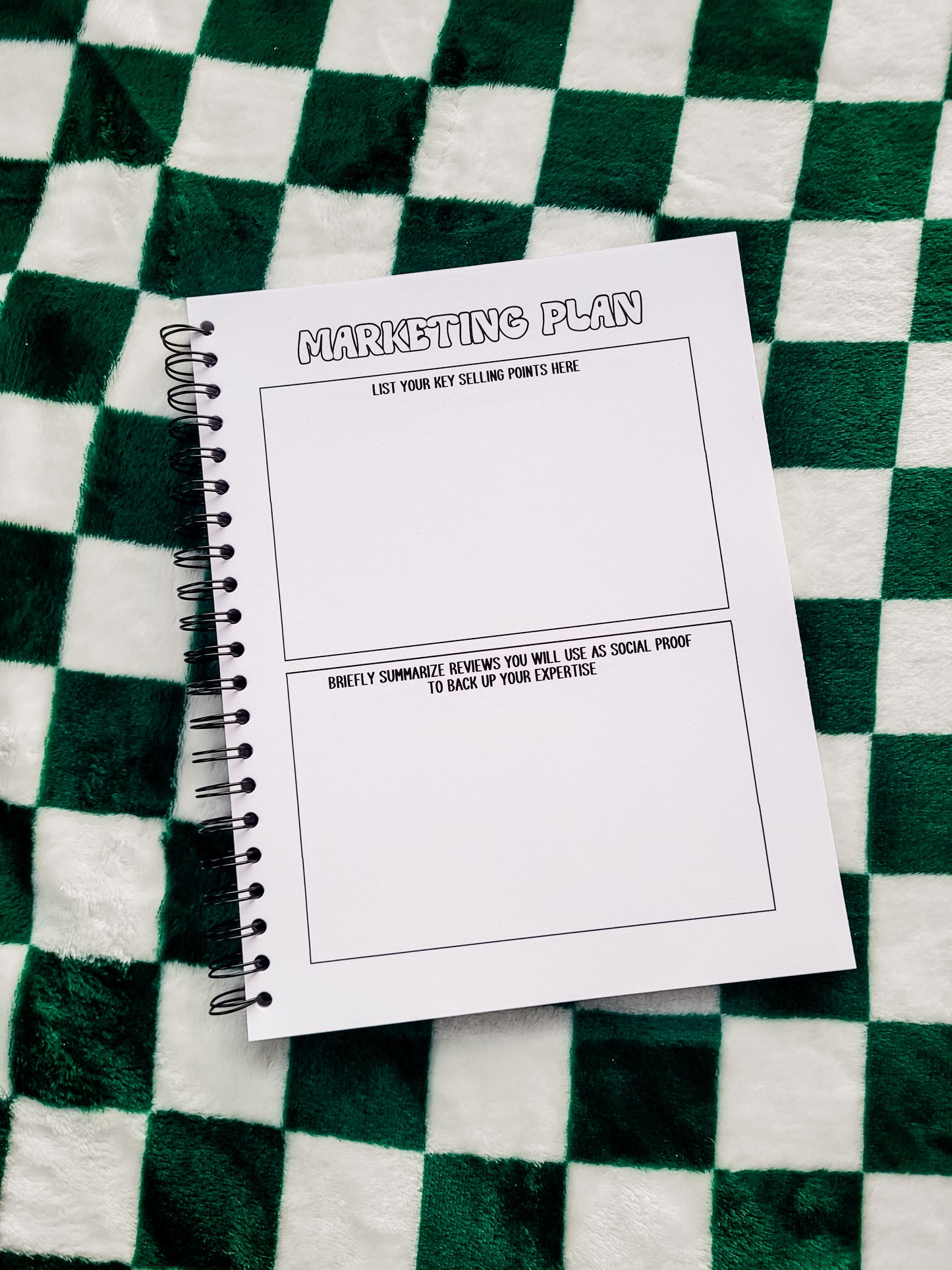 Small Business Caffeine & Chaos Marketing Planner