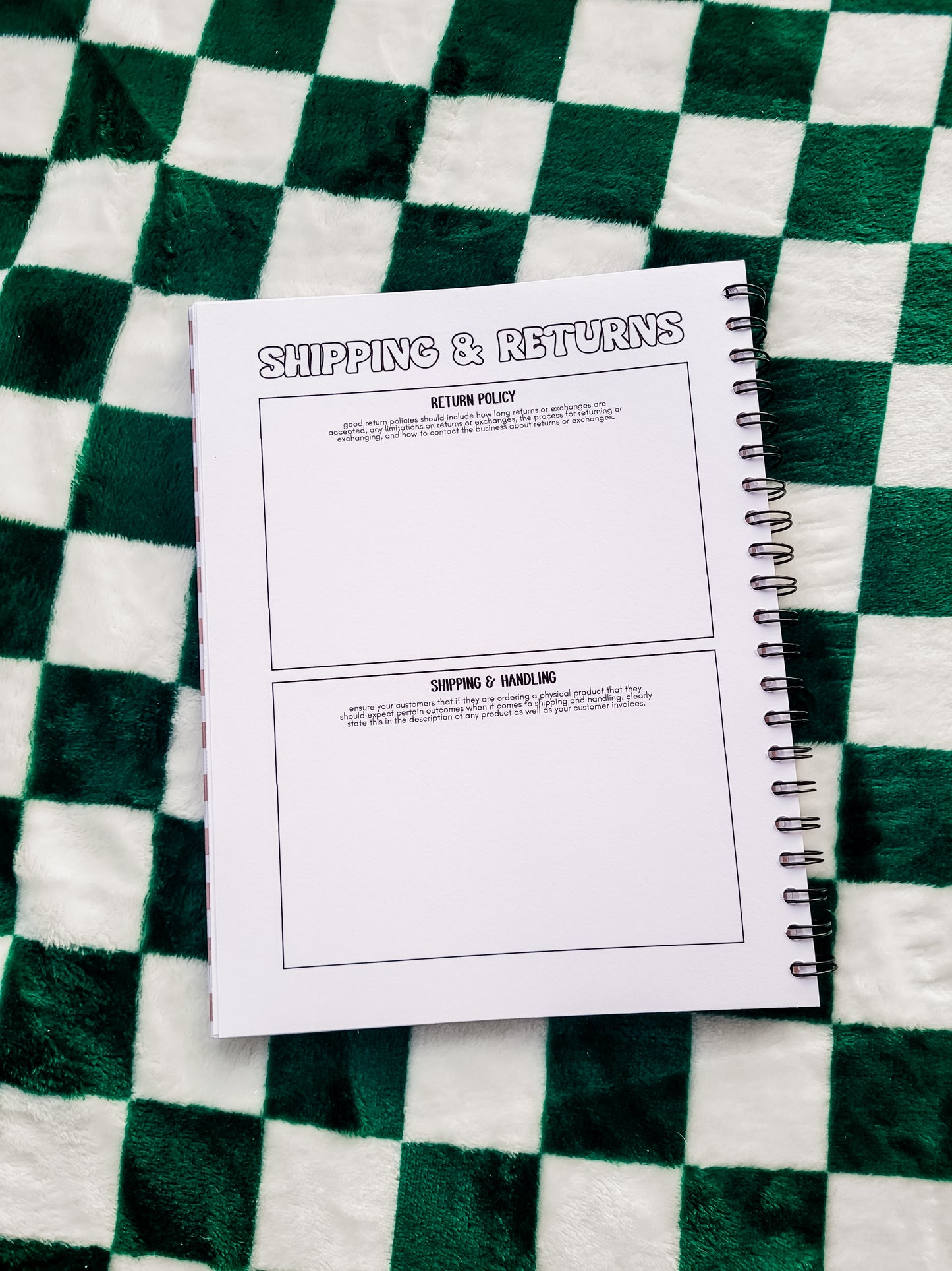 Small Business Caffeine & Chaos Marketing Planner