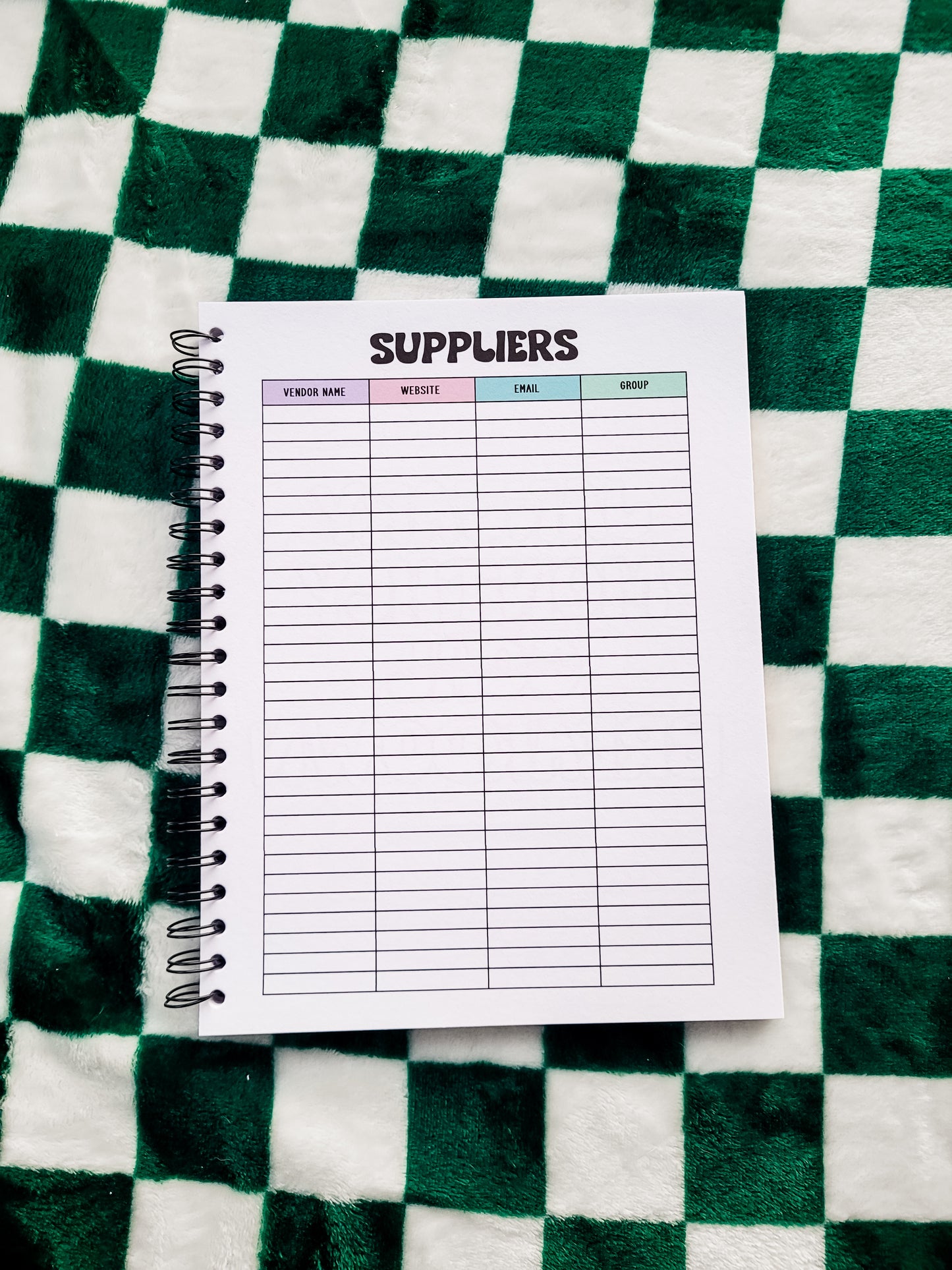 Small Business Caffeine & Chaos Marketing Planner