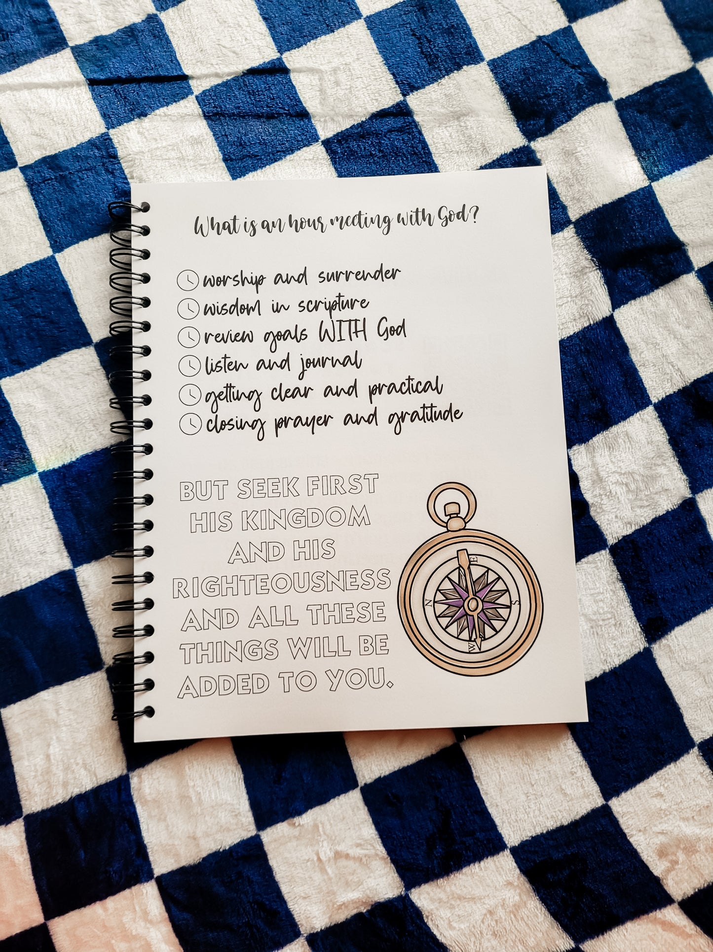An Hour With God Prayer Journal