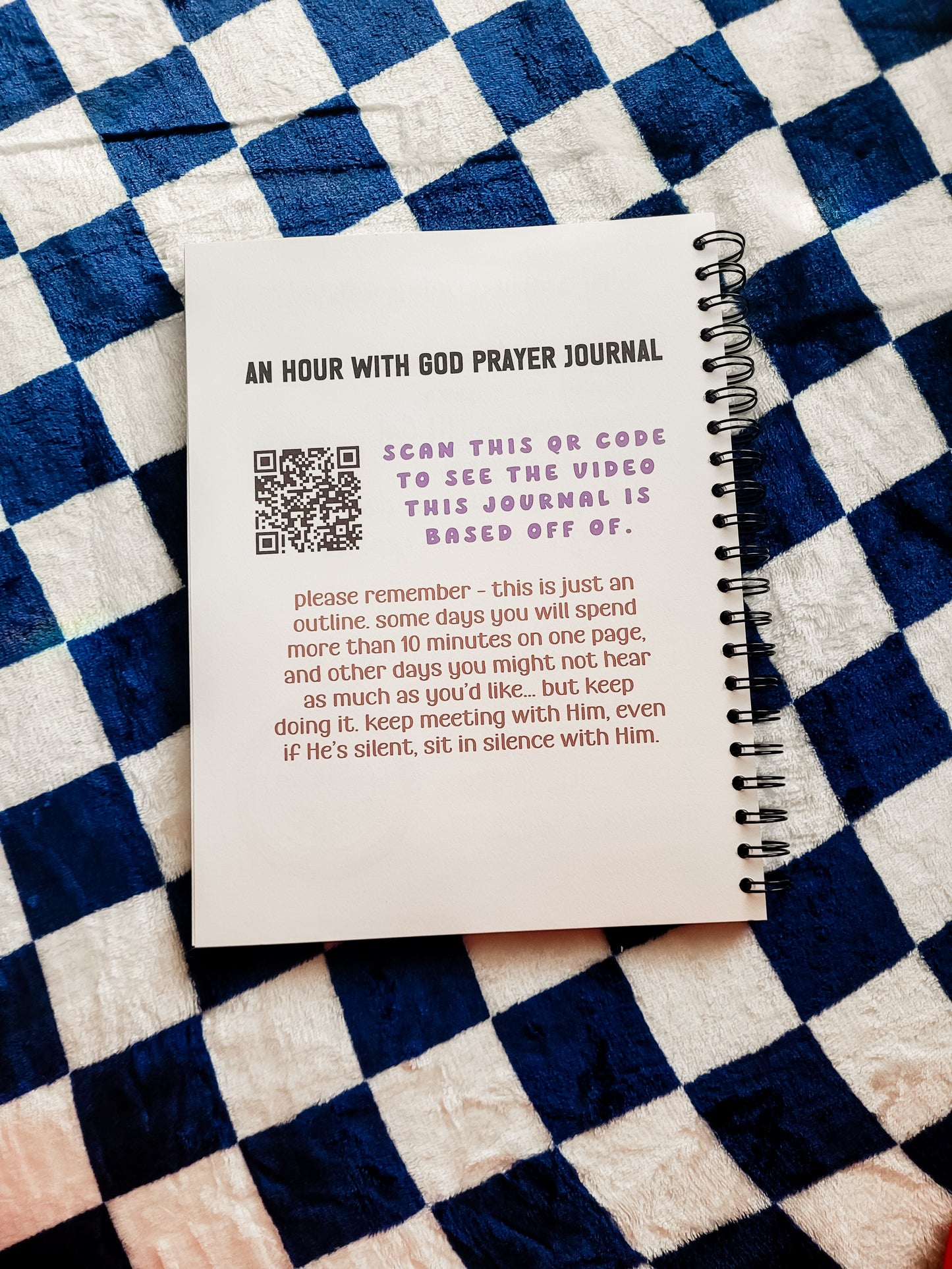 An Hour With God Prayer Journal