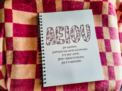 30 Day AEIOU Bible Study Log