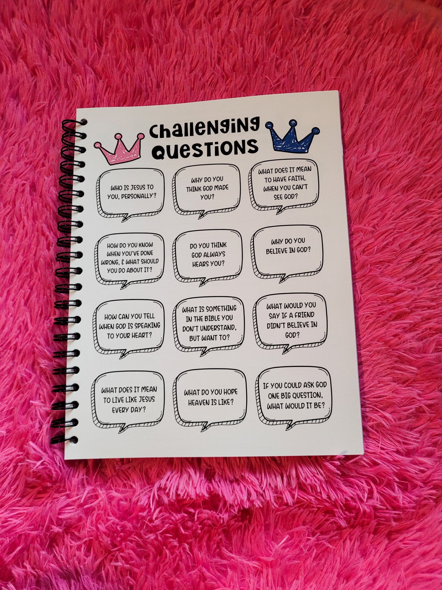Kids Blue Bible Log Jesus Is My Superhero
