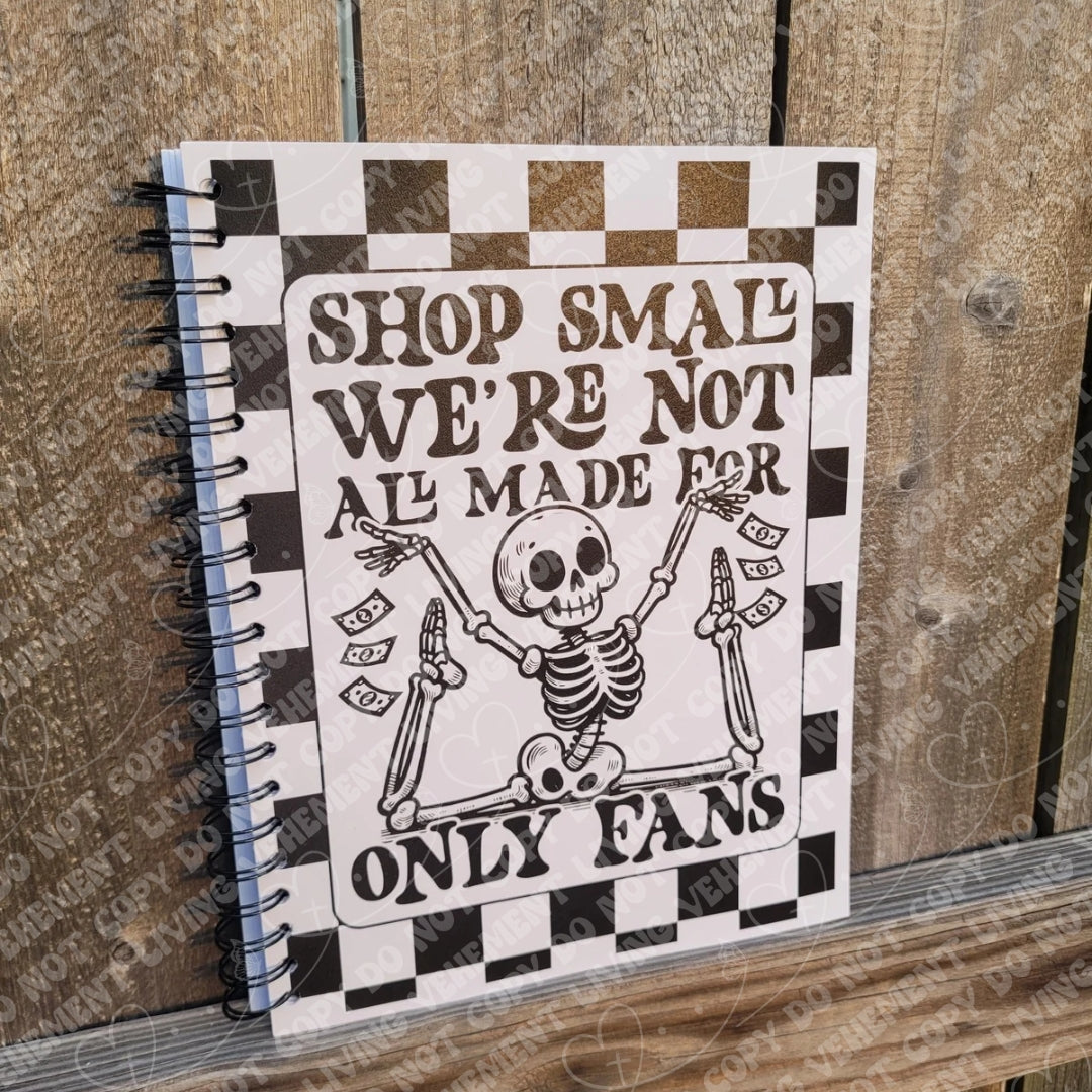 Shop Small OF Lined Notebook