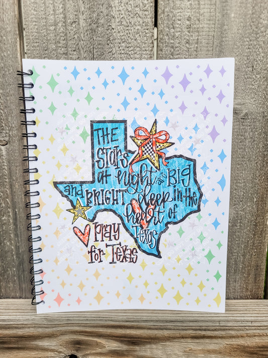 Pray For Texas Notebook