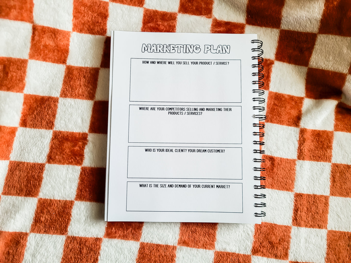 Custom Branded 15 Month (Q4 2025 - 2026) Small Business Marketing Planner
