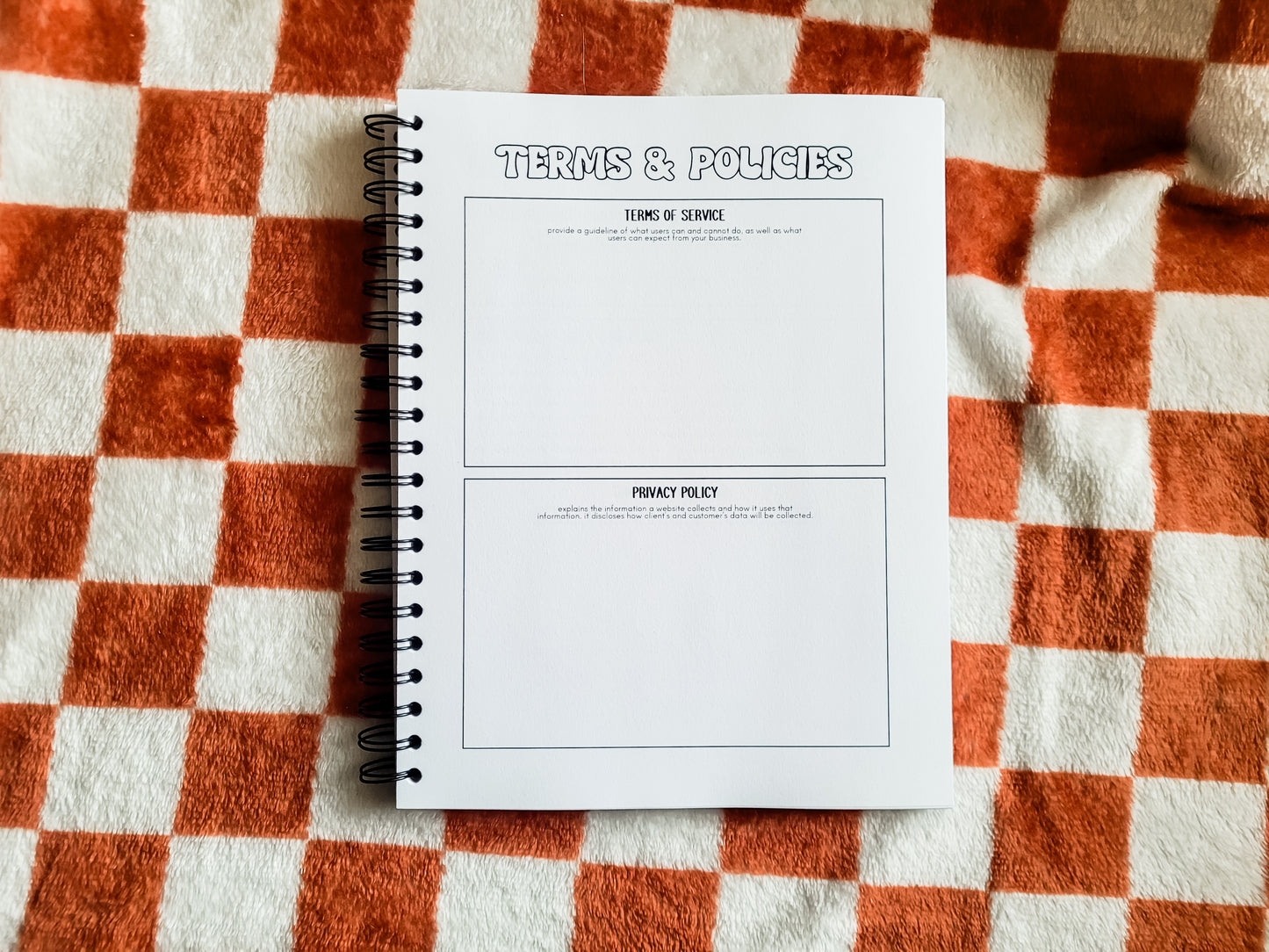 Custom Branded 15 Month (Q4 2025 - 2026) Small Business Marketing Planner