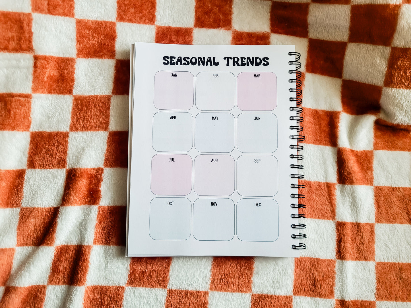 Custom Branded 15 Month (Q4 2025 - 2026) Small Business Marketing Planner