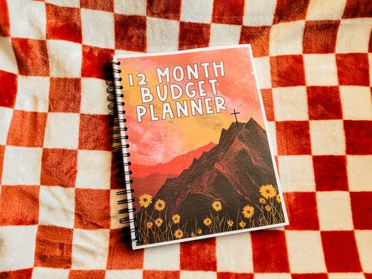 12 Month Budget Planner