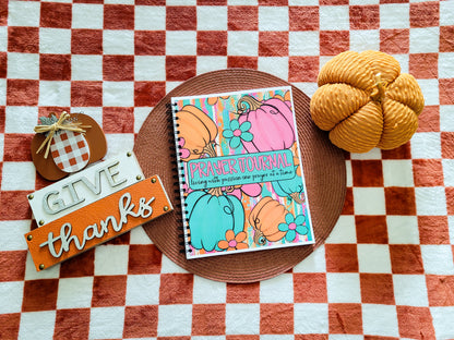 4 Week Intercession Journal Pumpkin Edition